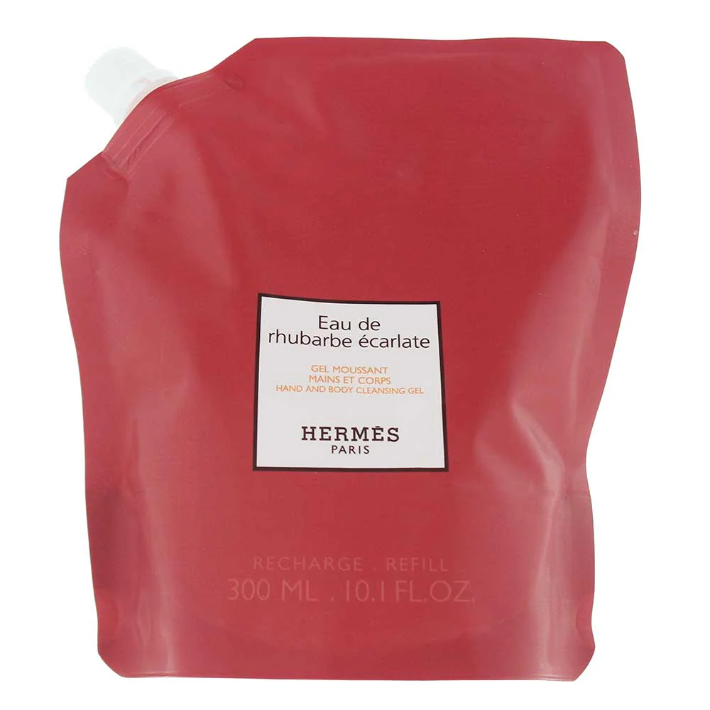 Hermès Eau De Rhubarbe Écarlate Refill Hand And Body Cleansing Gel 300ml