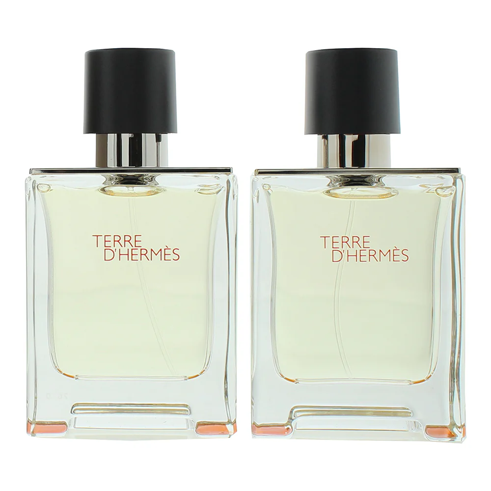 Hermès Terre D'hermès 2 Piece Gift Set: Eau de Toilette 2 x 50ml - Image 2
