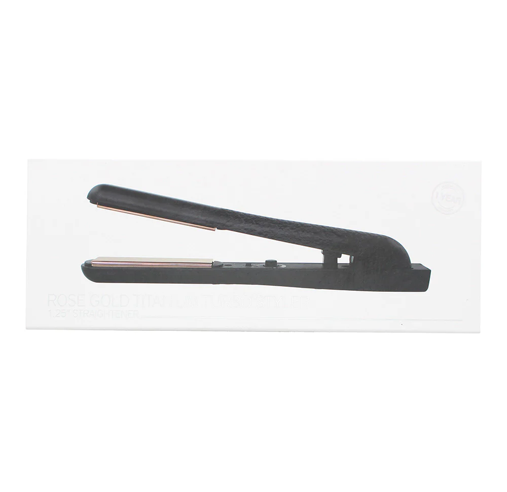 Herstyler Rose Gold Titanium Turbo Hair Straightener - Image 3