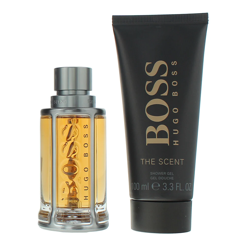 Hugo Boss The Scent 2 Piece Gift Set: Eau de Toilette 50ml - Shower Gel 100ml - Image 2
