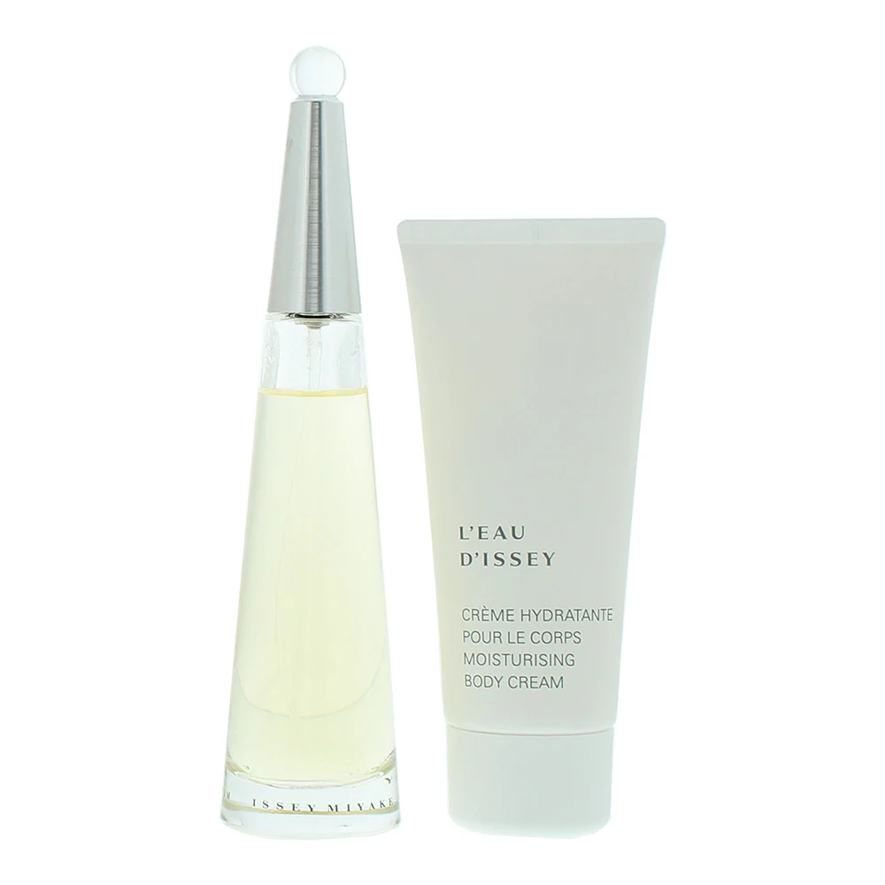 Issey Miyake L'eau D'issey 2 Piece Gift Set: Eau De Parfum 50ml - Body Cream 100ml - Image 2