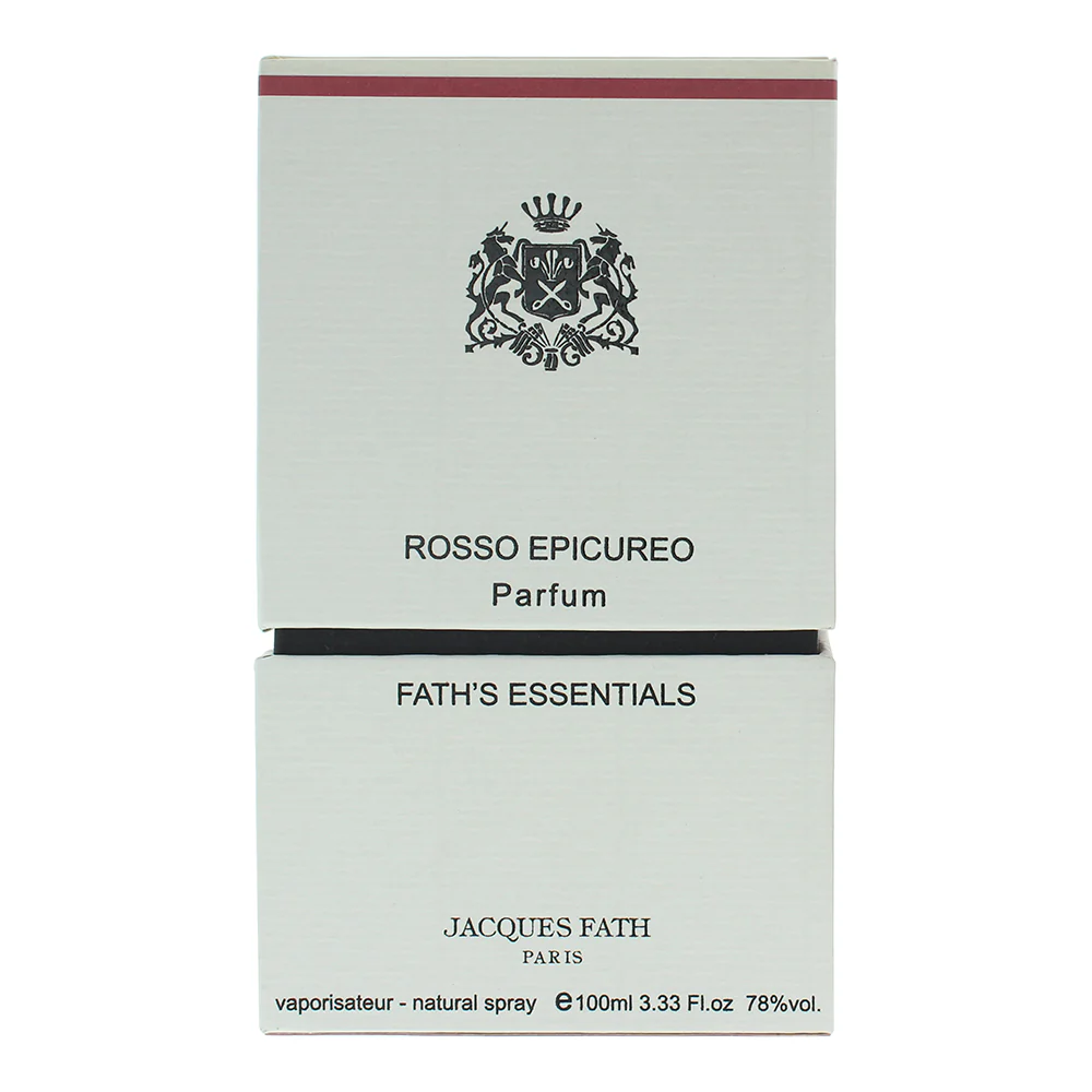 Jacques Fath Rosso Epicureo Parfum 100ml - Image 3