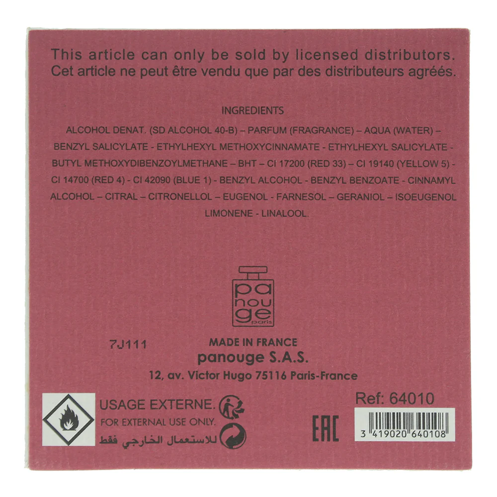 Jacques Fath Rosso Epicureo Parfum 100ml - Image 4
