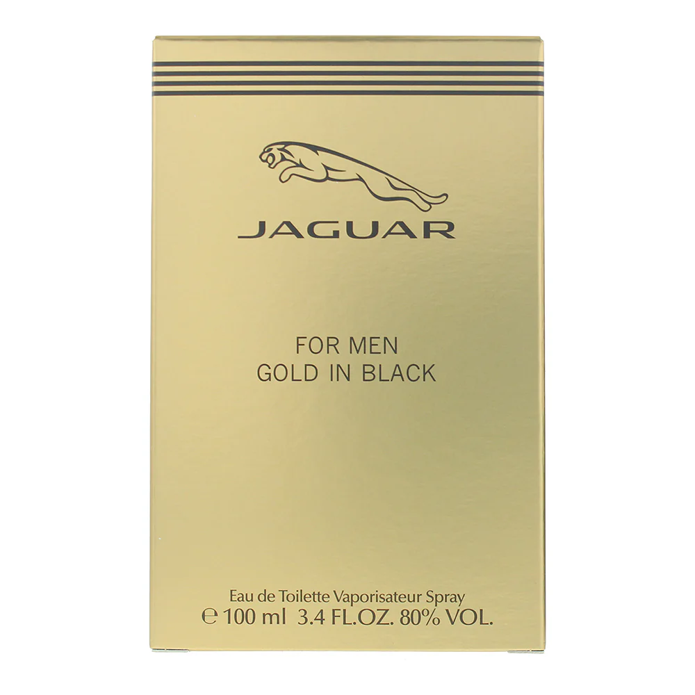 Jaguar For Men Gold In Black Eau de Toilette 100ml - Image 3