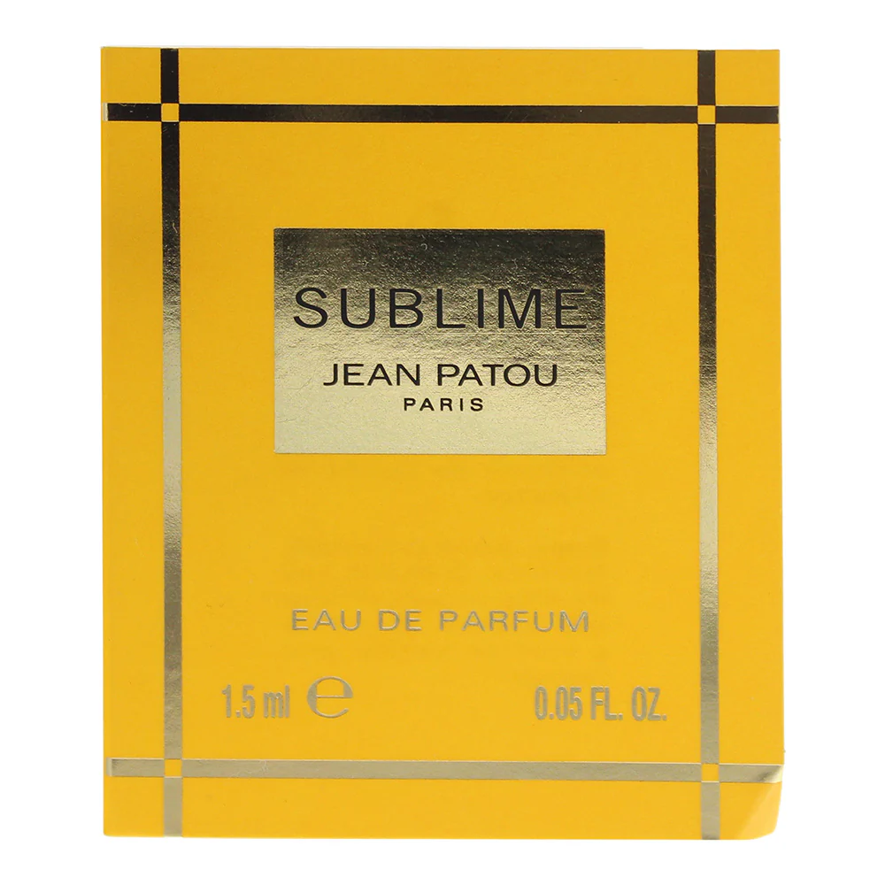Jean Patou Sublime Eau De Parfum 1.5ml Vial - Image 4