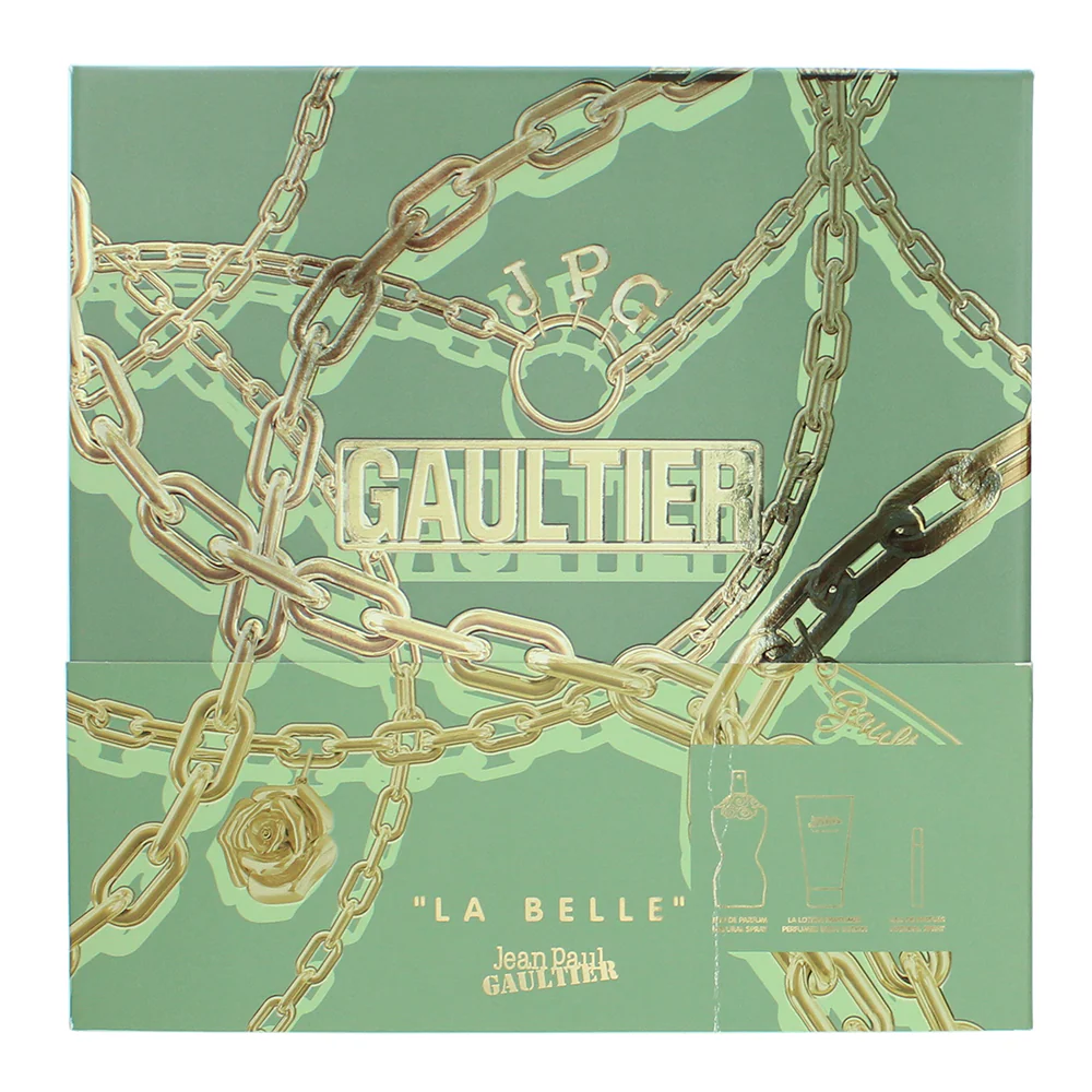 Jean Paul Gaultier La Belle 3 Piece Gift Set: Eau de Parfum 100ml - Eau de Parfu - Image 3