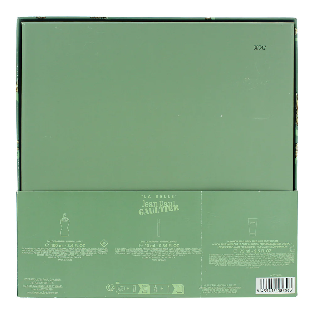 Jean Paul Gaultier La Belle 3 Piece Gift Set: Eau de Parfum 100ml - Eau de Parfu - Image 4