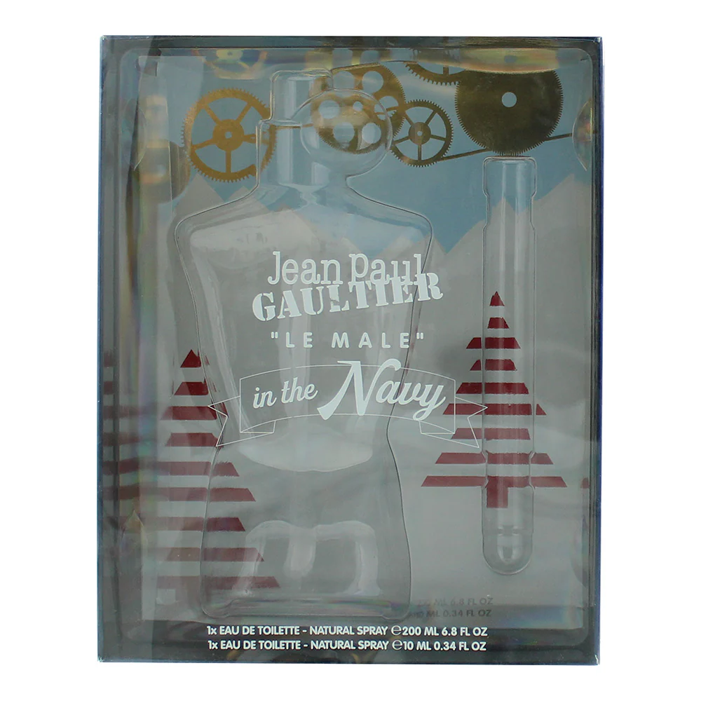 Jean Paul Gaultier Le Male 2 Pcs Eau De Toilette 200ml+Eau De Toilette 10ml - Image 4