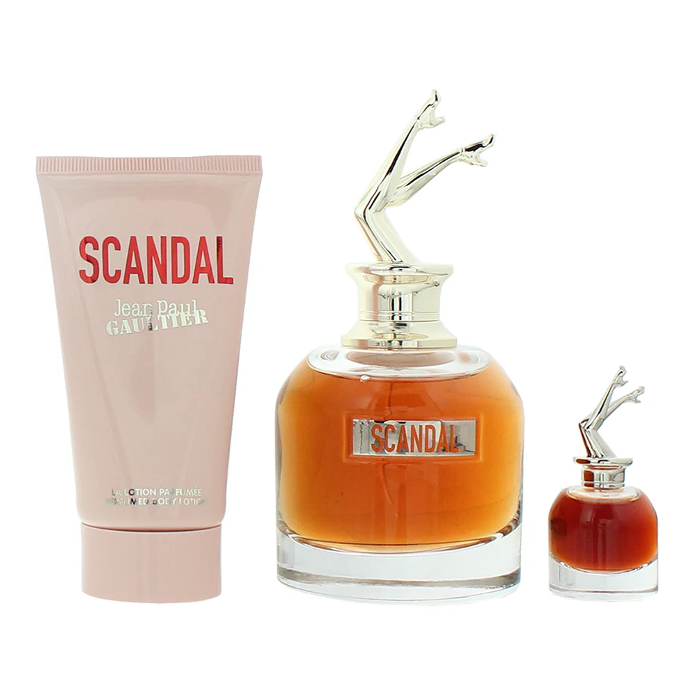 Jean Paul Gaultier Scandal 3 Piece Gift Set: Eau de Parfum 50ml - Body Lotion 75 - Image 2