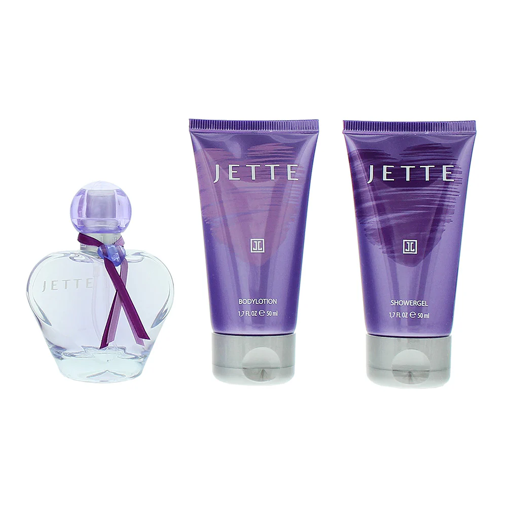 Jette 3 Piece Gift Set: Eau De Parfum 30ml - Shower Gel 50ml - Body Lotion 50ml - Image 3