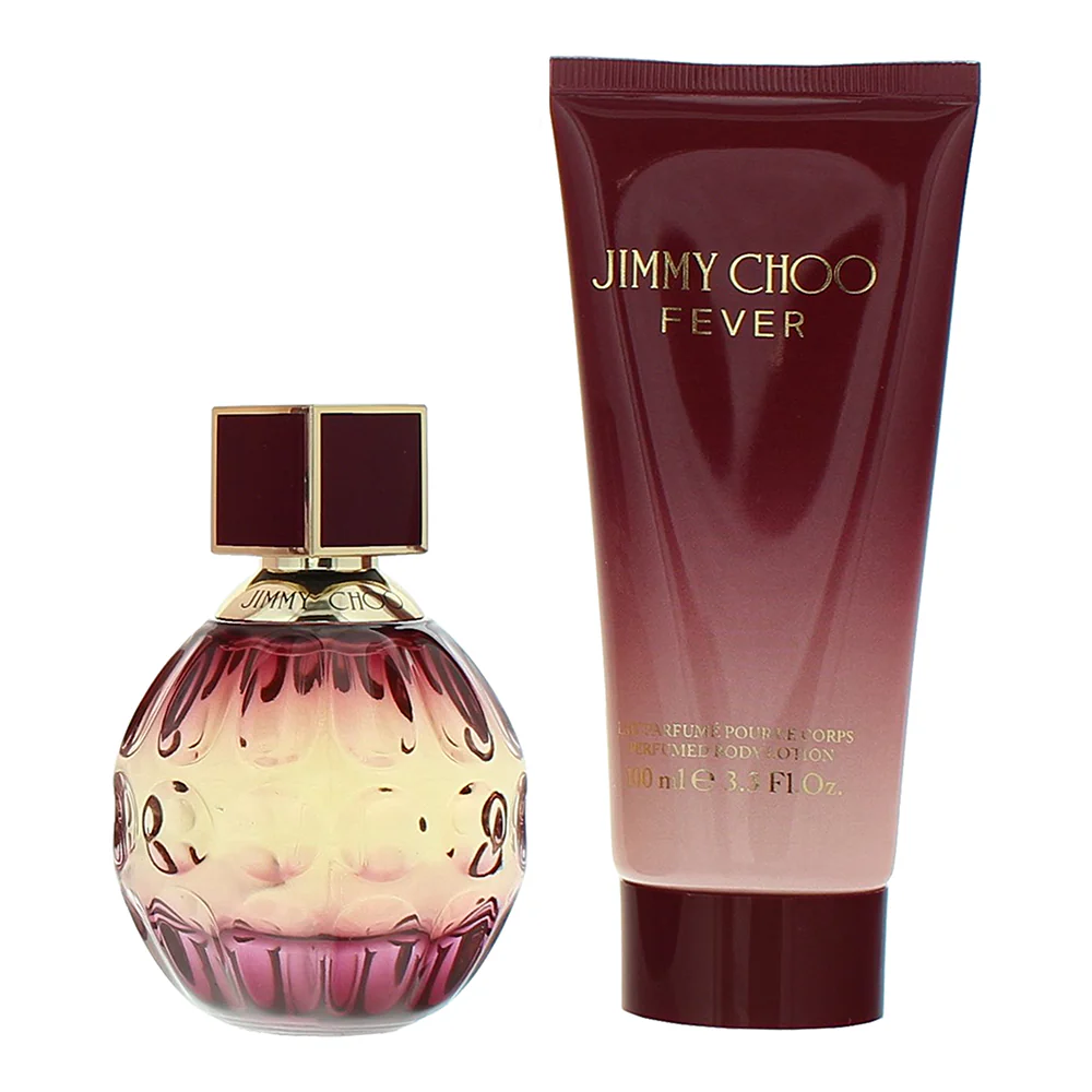 Jimmy Choo Fever 2 Piece Gift Set: Eau de Parfum 60ml - Body Lotion 100ml - Image 2