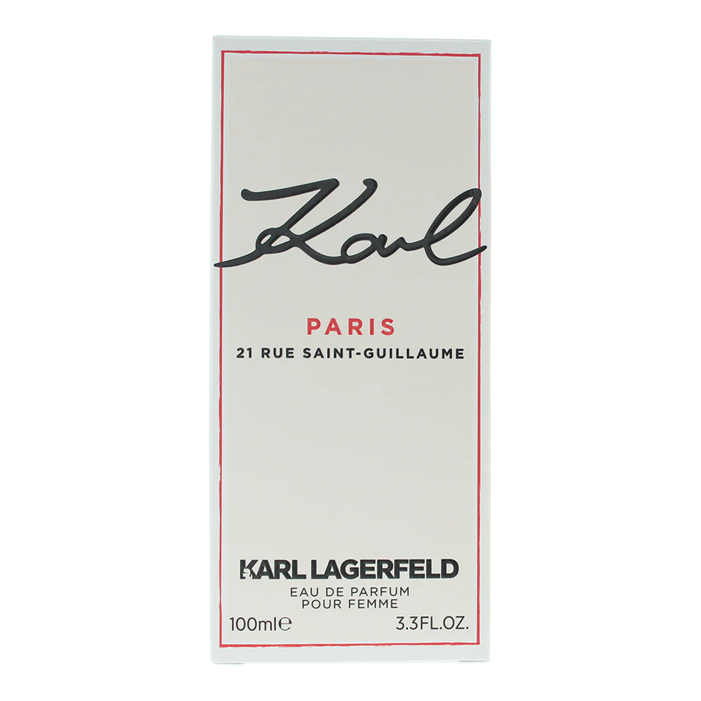 Karl Lagerfeld Paris 21 Rue Saint-Guillaume Eau de Parfum 100ml - Image 3