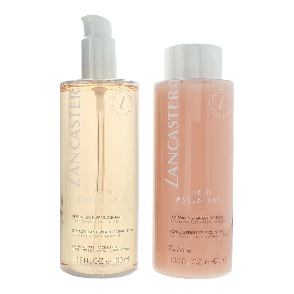 Lancaster Gift Set Duo Makeup Remover 2 x 400ml - Image 3