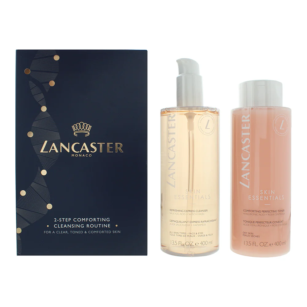 Lancaster Gift Set Duo Makeup Remover 2 x 400ml - Image 5
