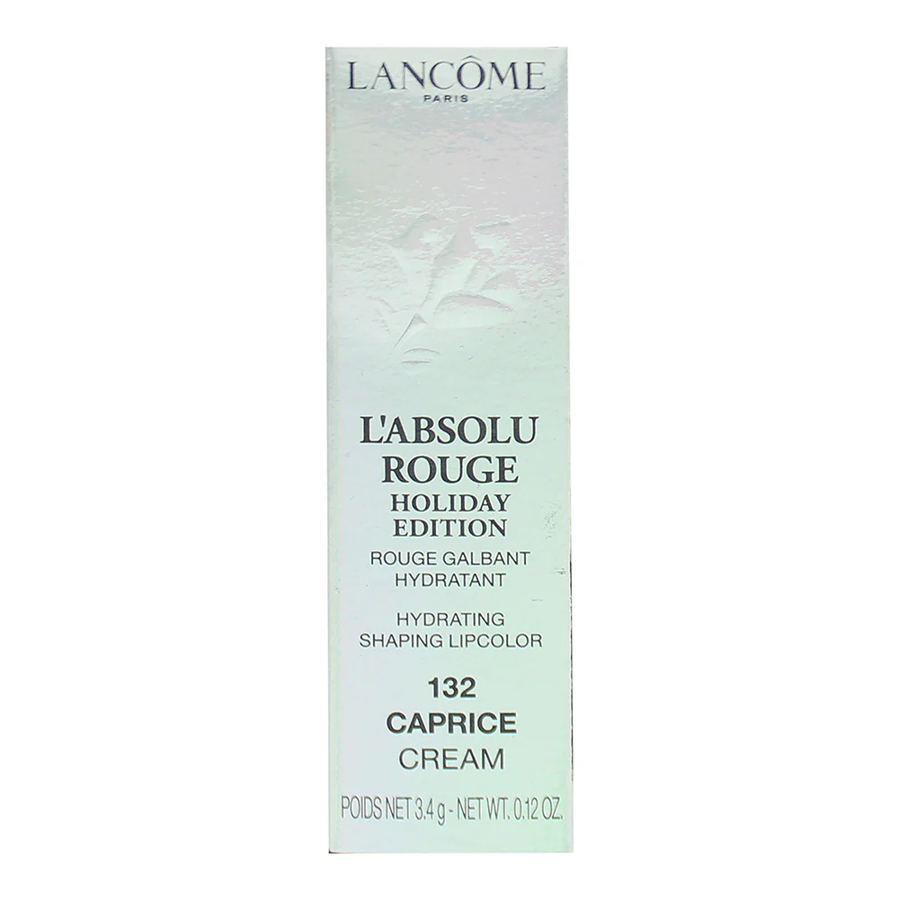 Lancome L'Absolu Rouge Cream Limited Edition 132 Caprice Lipstick 4ml - Image 4