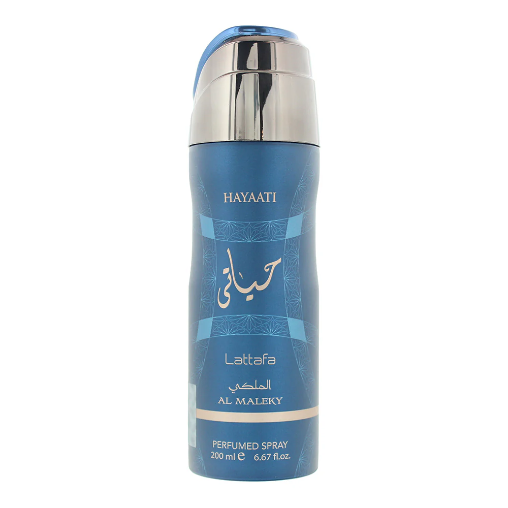 Lattafa Hayaati Al Maleky Perfumed Body Spray 200ml - Image 2
