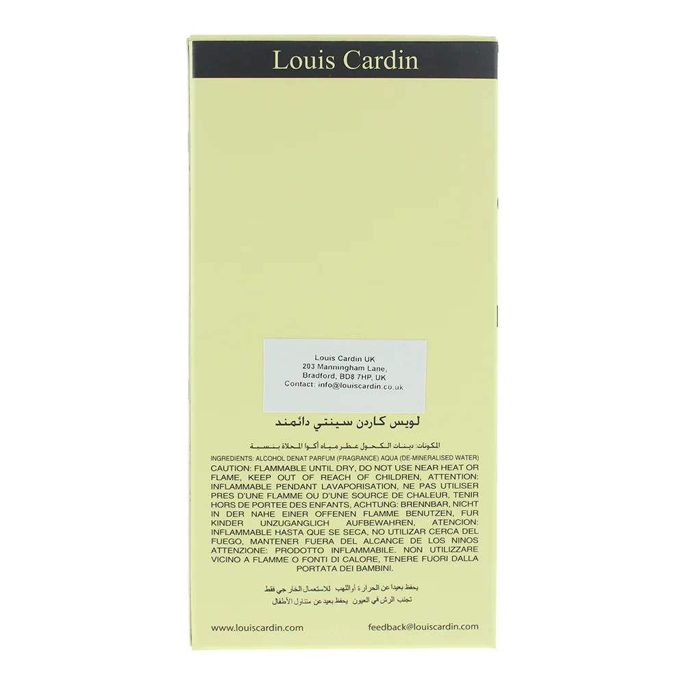 Louis Cardin Scenty Diamond Eau de Parfum 100ml - Image 5