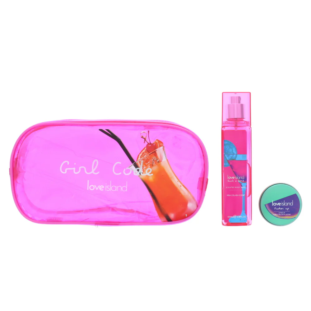 Love Island Girl Code Bodycare Set 3 Pieces Gift Set