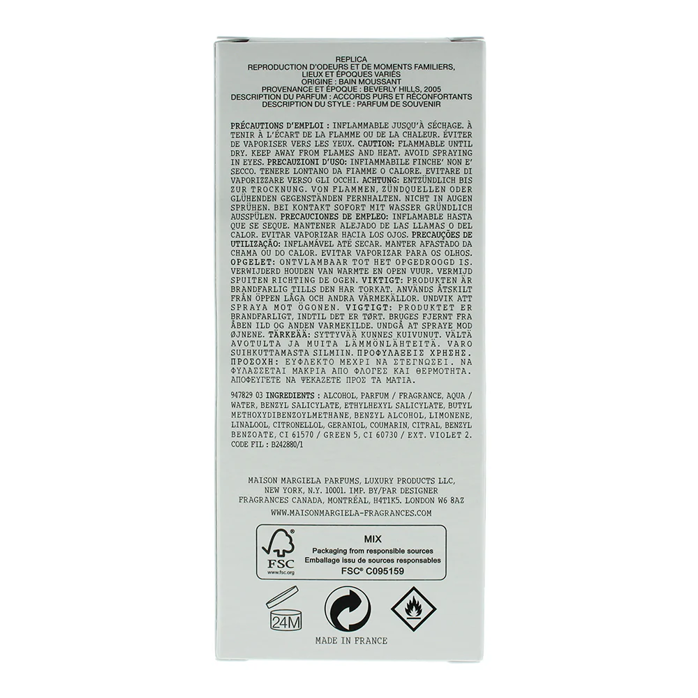 Maison Margiela Replica Bubble Bath Eau de Toilette 100ml - Image 4