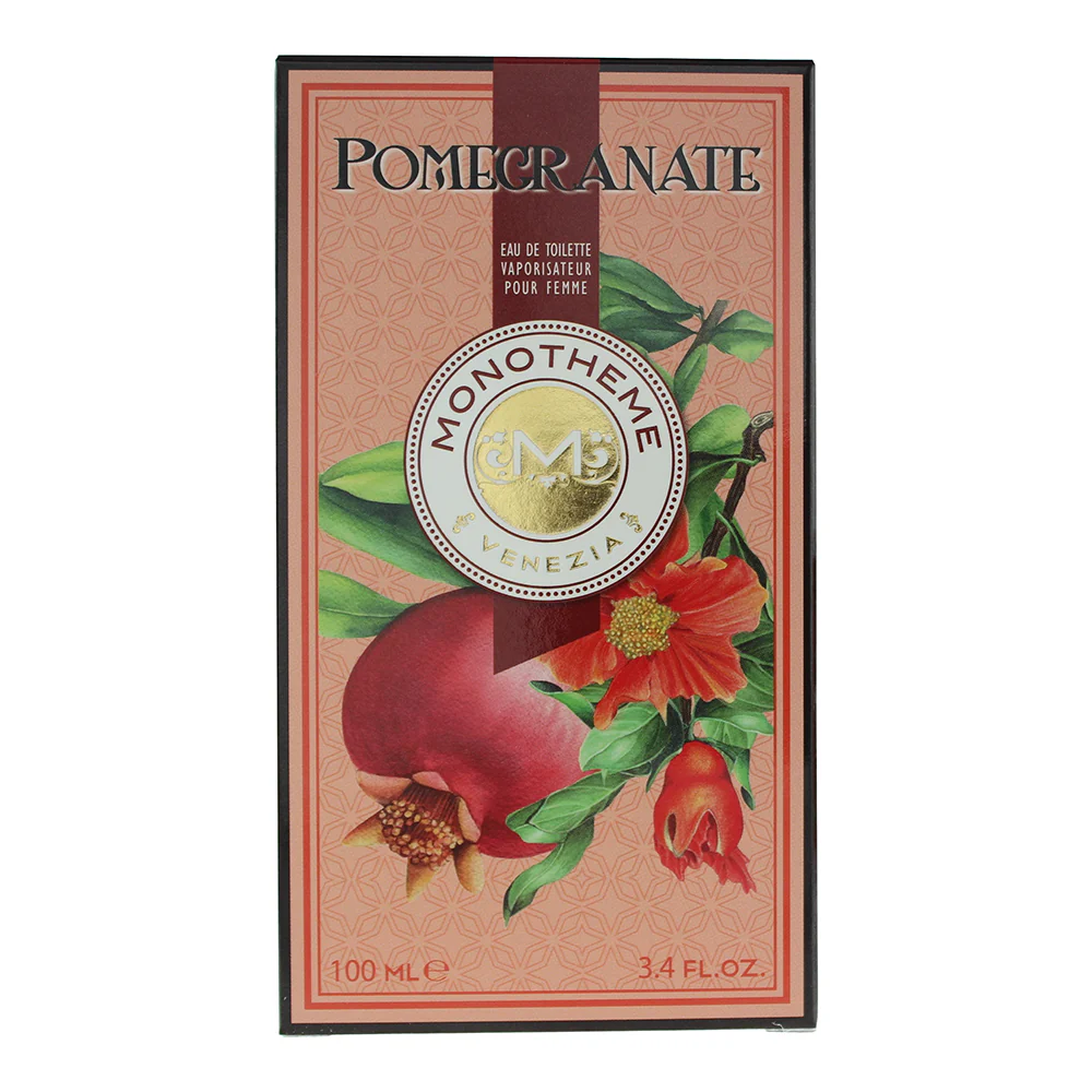Monotheme Pomegranate Eau de Toilette 100ml - Image 4