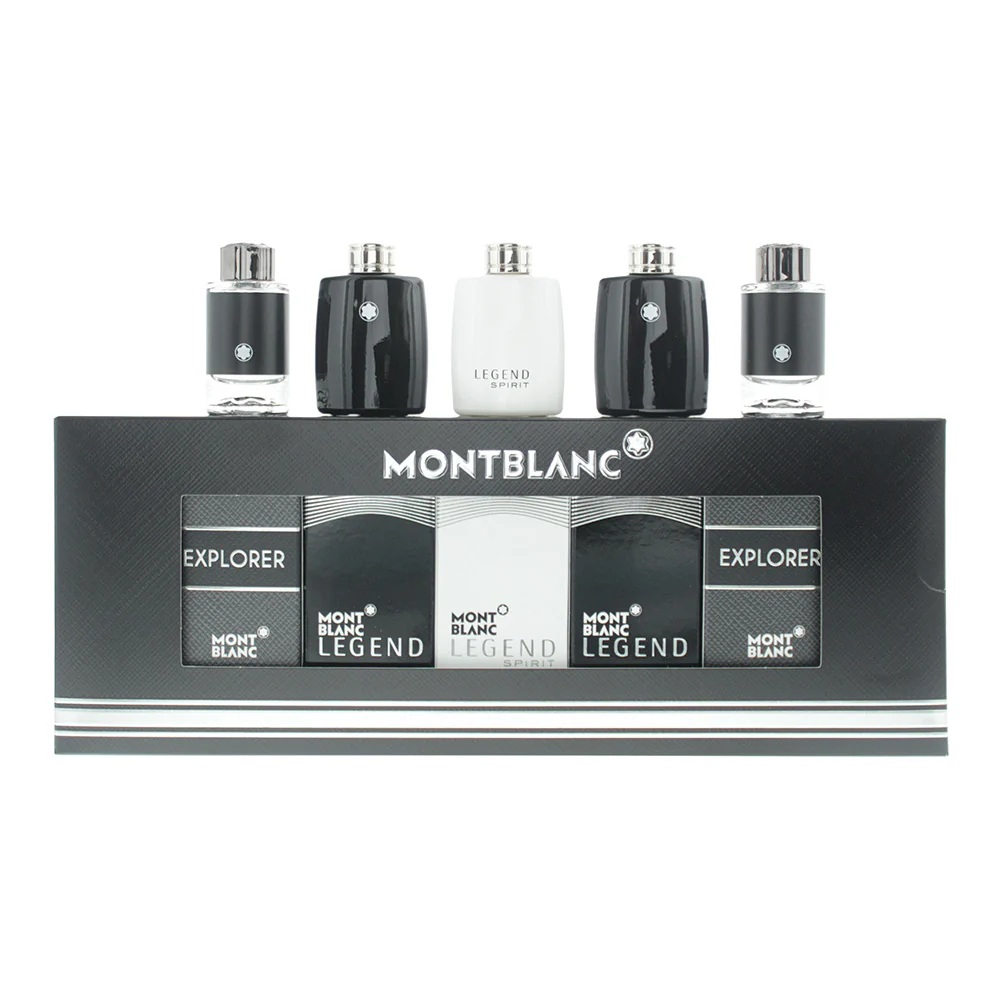 Montblanc Explorer Gift Set 5 X 4.5ml- 2 x Explorer - 2 x Legend - 1 x Legend Spirit - Image 2