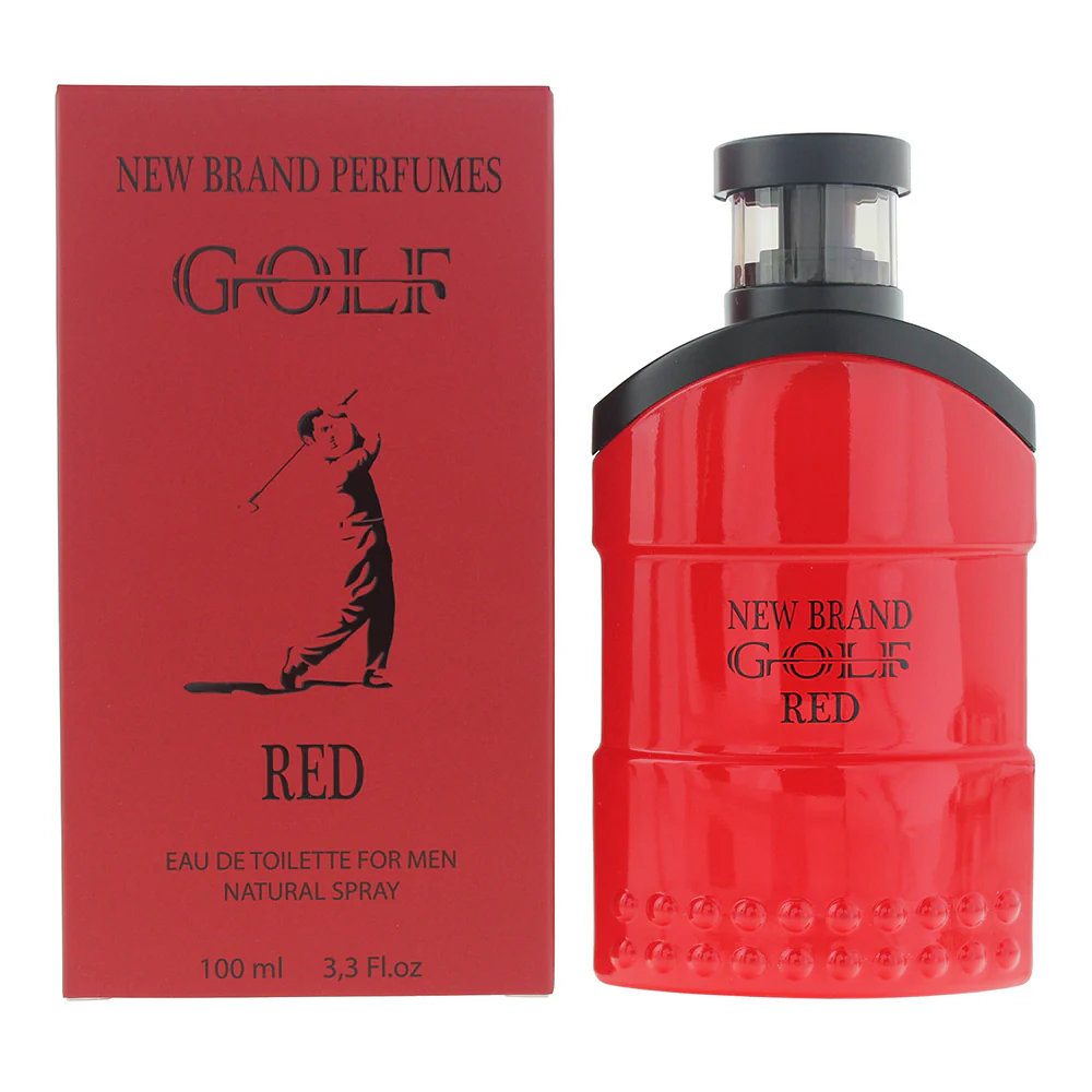 New Brand Golf Red For Men Eau de Toilette 100ml - Image 2