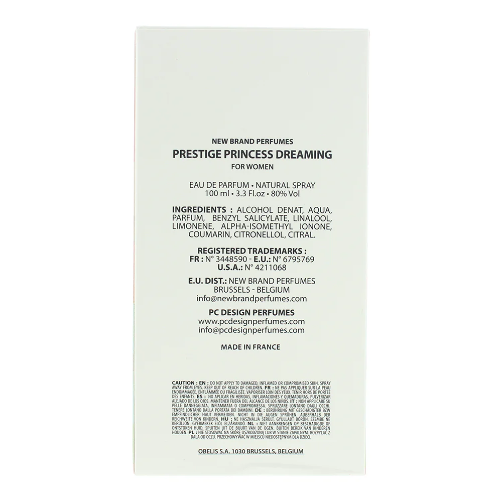 New Brand Prestige Princess Dreaming Eau de Parfum 100ml - Image 5