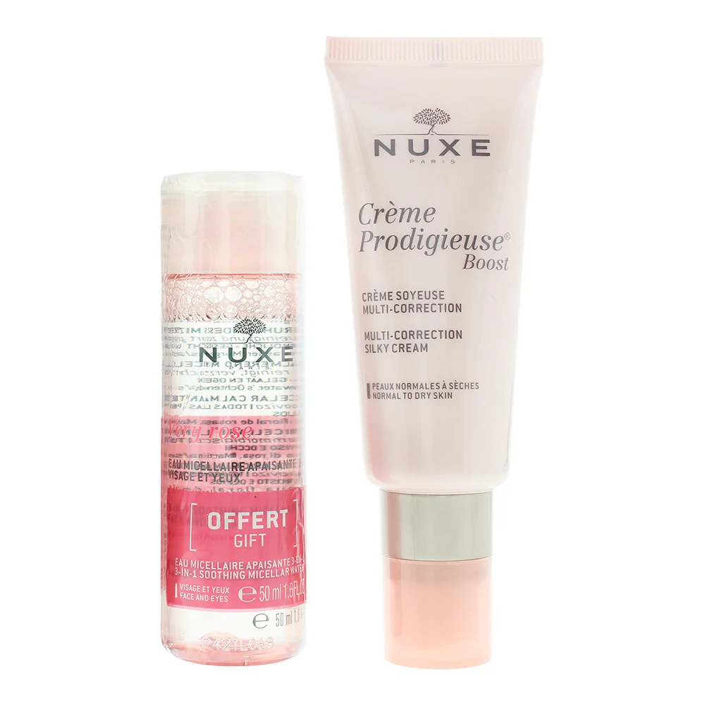 Nuxe Creme Prodigieuse Silky 2 Piece Gift Set: Cream 40ml - Micellar Water 40ml - Image 3