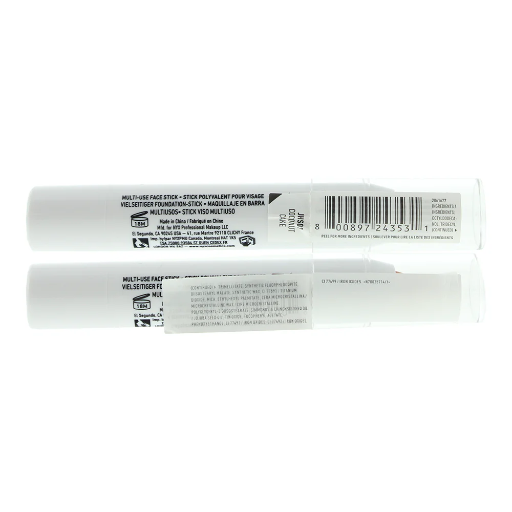 NYX Jumbo Multi-Use Coconut Cake Face Stick 2.7g - Image 2