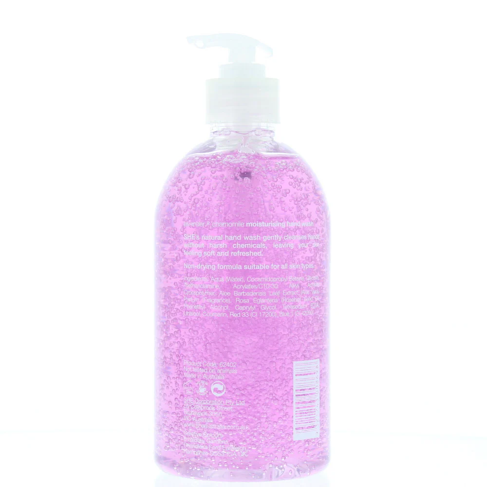 Om She Lavender And Chamomile Moisturising Hand Wash 500ml - Image 2