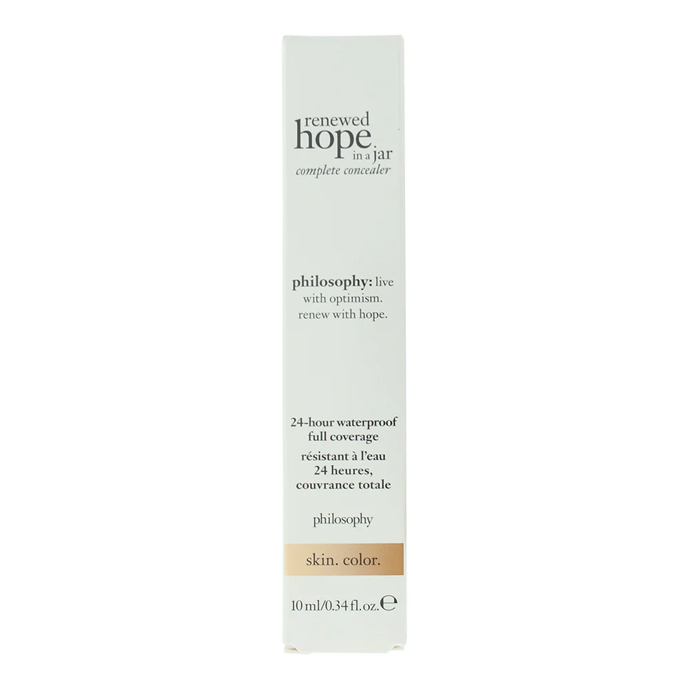 Philosophy Renewed Hope In A Jar 24-Hour Waterproof Full Coverage 6.5 Tan Concealer 10ml - Image 3