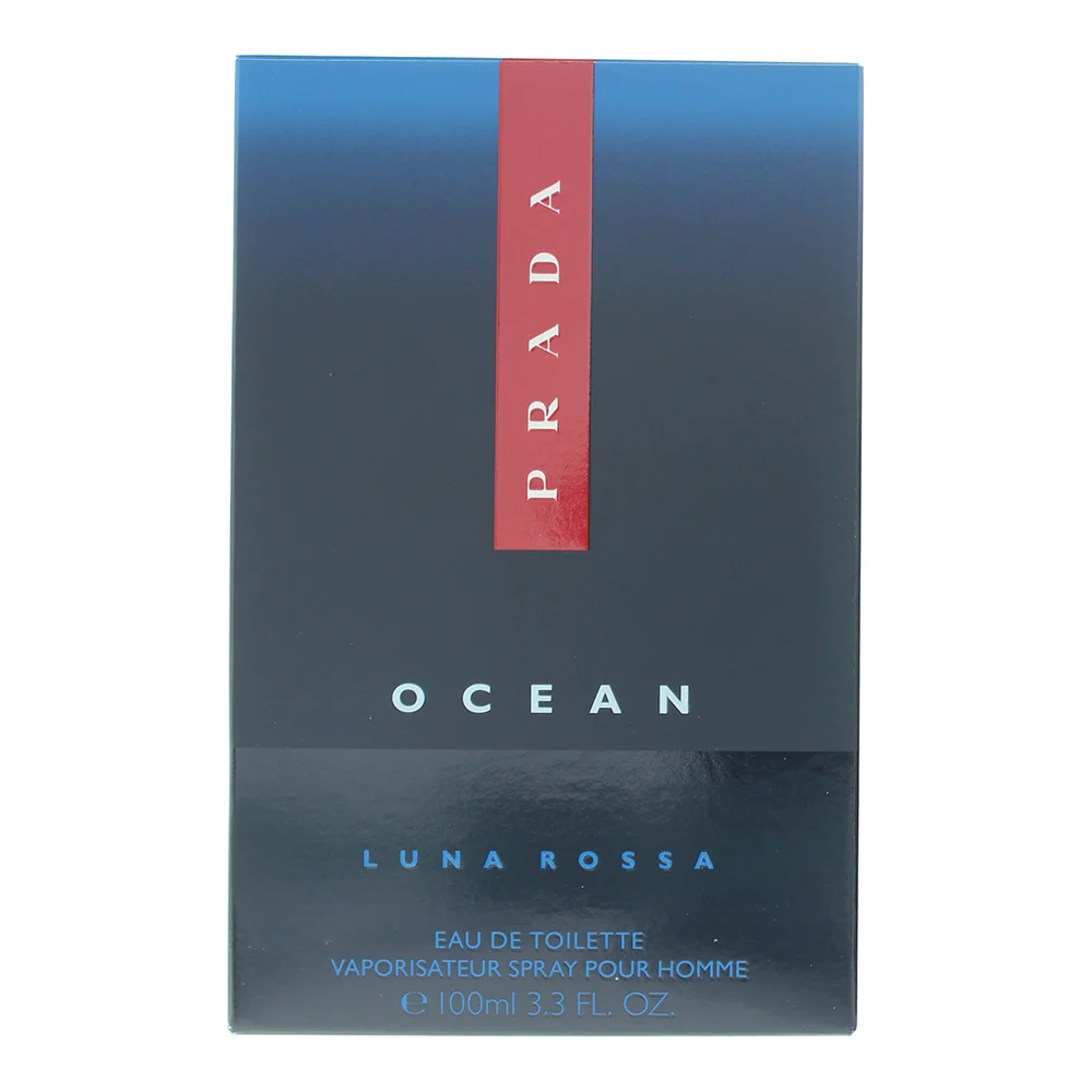 Prada Luna Rossa Ocean Eau De Toilette 100ml - Image 3