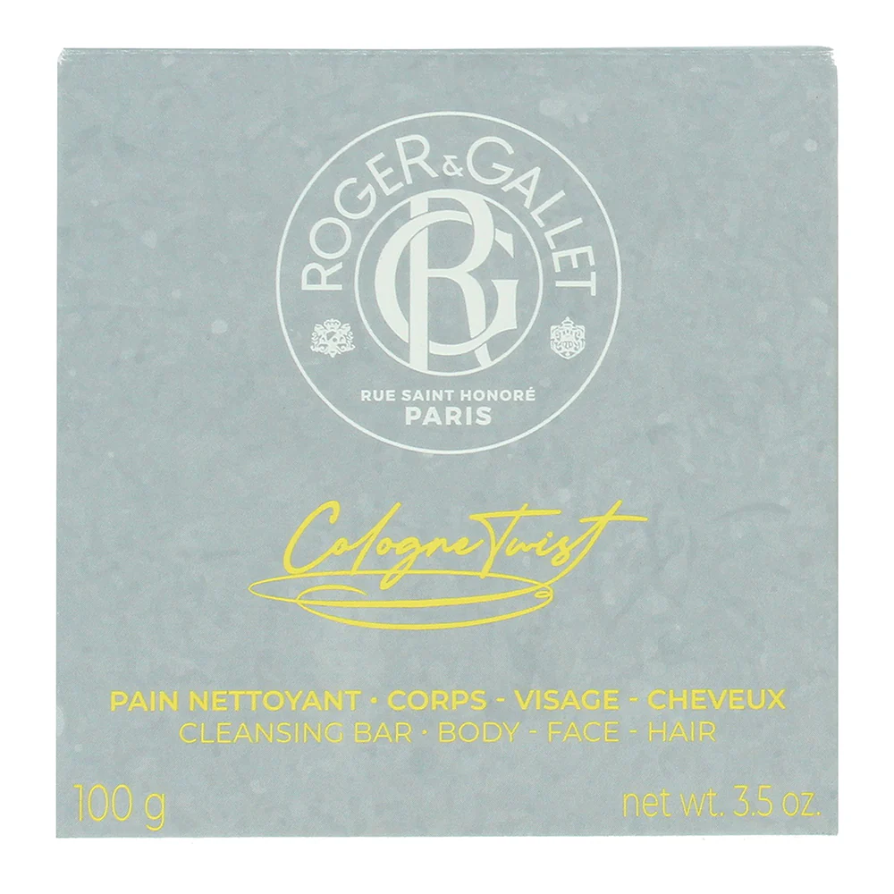 Roger & Gallet Cologne Twist 3 In 1 Cleansing Bar 100g - Image 3