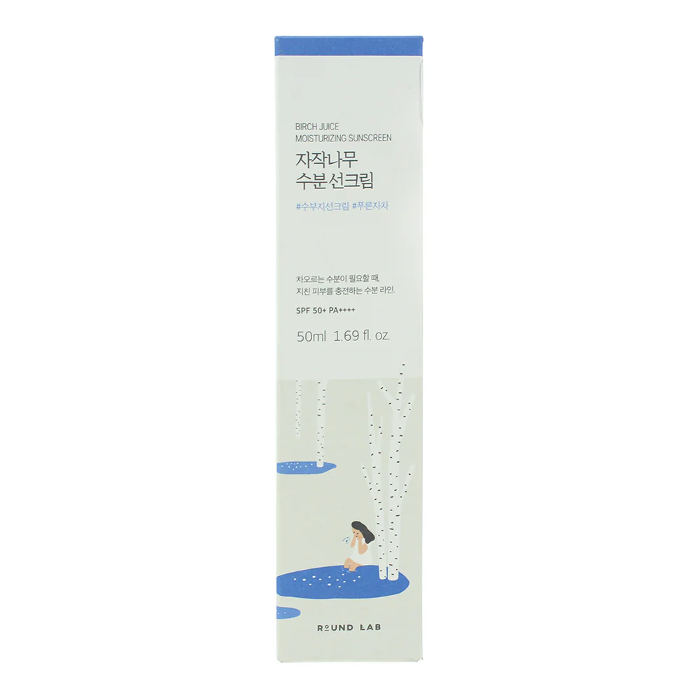 Round Lab Birch Juice Moisturising Spf 50 Sun Cream 50ml - Image 3