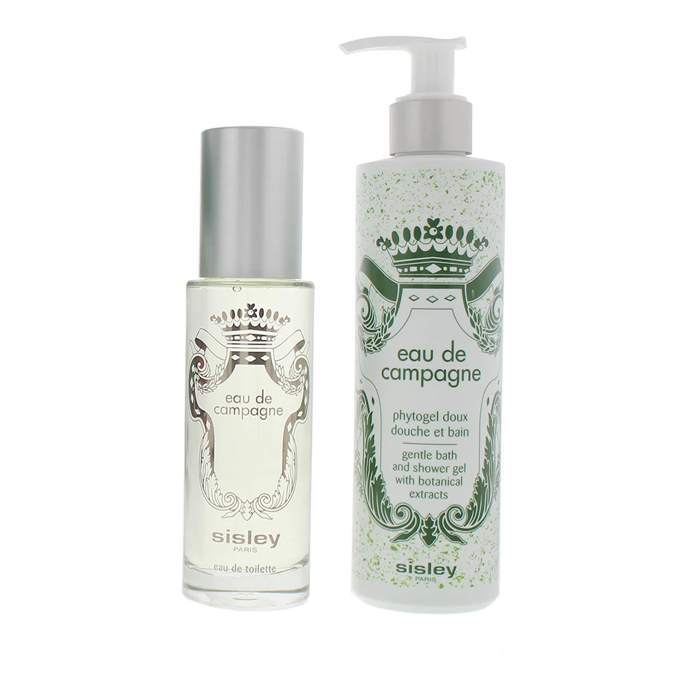 Sisley Eau De Campagne  Piece Gift Set: Eau De Toilette 100ml - Shower Gel 250ml - Image 2