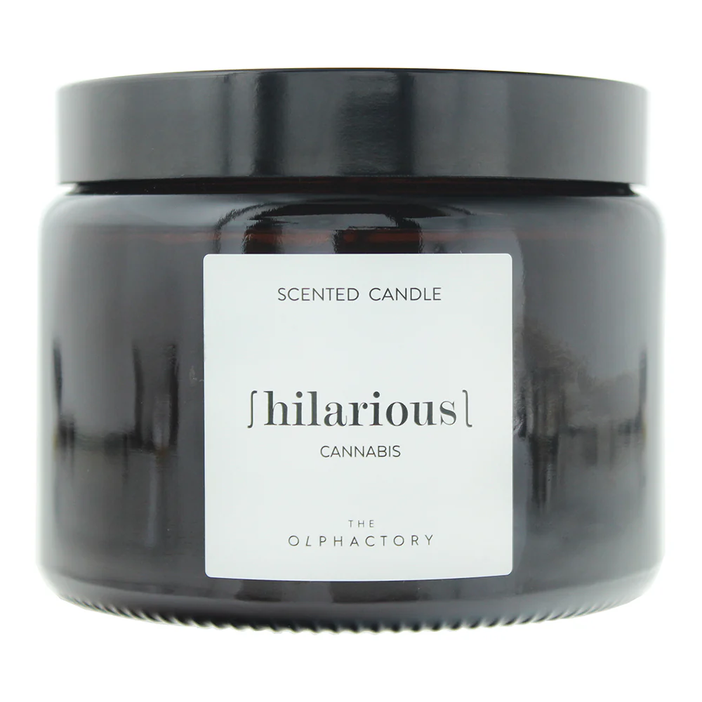 The Olphactory Hilarious Cannabis Scented Candle 360g