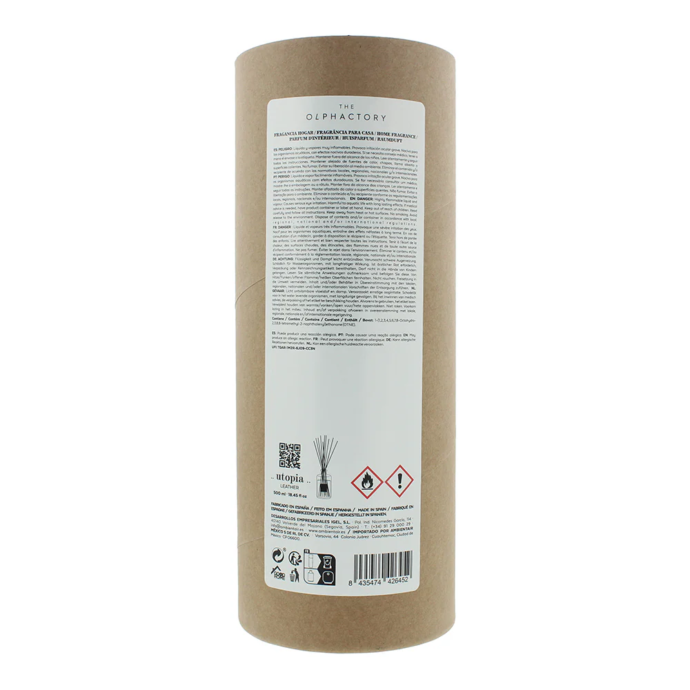 The Olphactory Utopia Leather Diffuser 500ml - Image 4