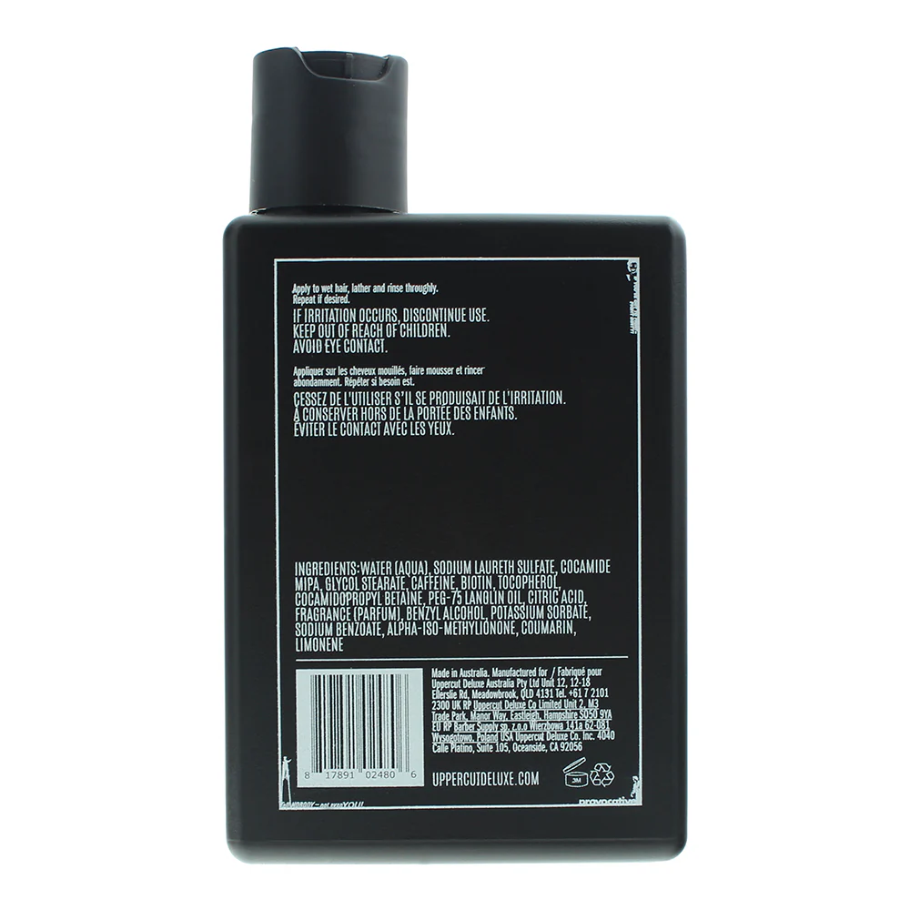 Uppercut Deluxe Strength And Restore Shampoo 240ml - Image 2