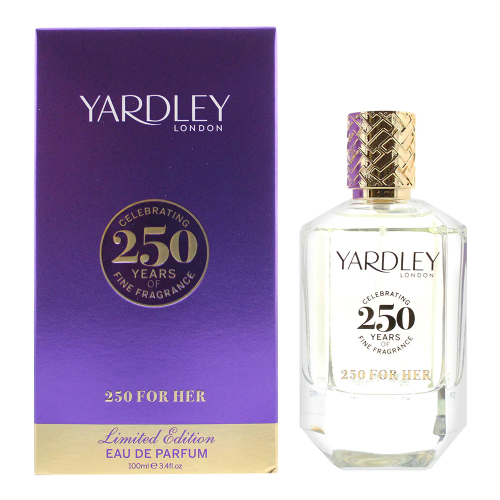 Yardley 250 For Her Limited Edition Eau De Parfum 100ml - Image 4