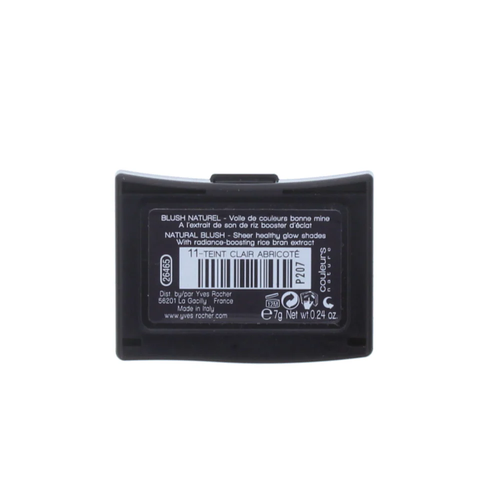 Yves Rocher Natural Blush 11 Teint Clair Abricote Blusher 7g - Image 2