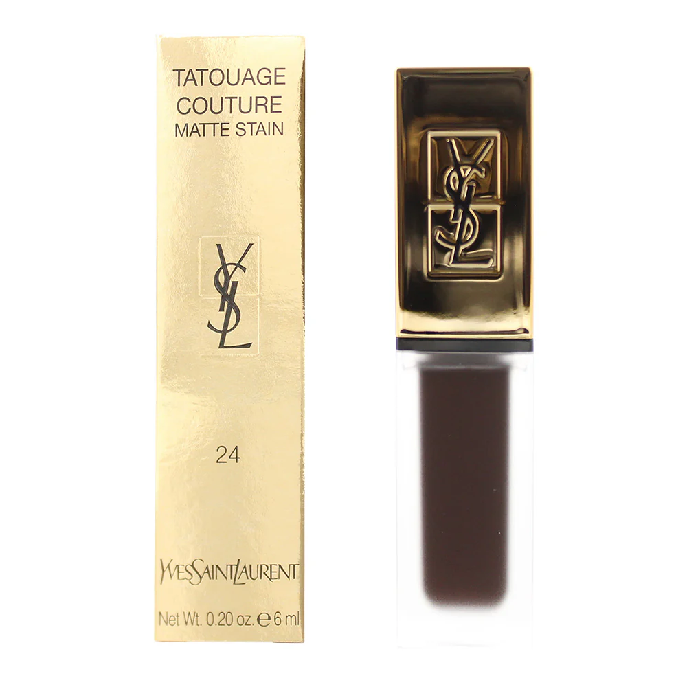Yves Saint Laurent Couture 24 Minimal Black Lip Stain 6ml - Image 4